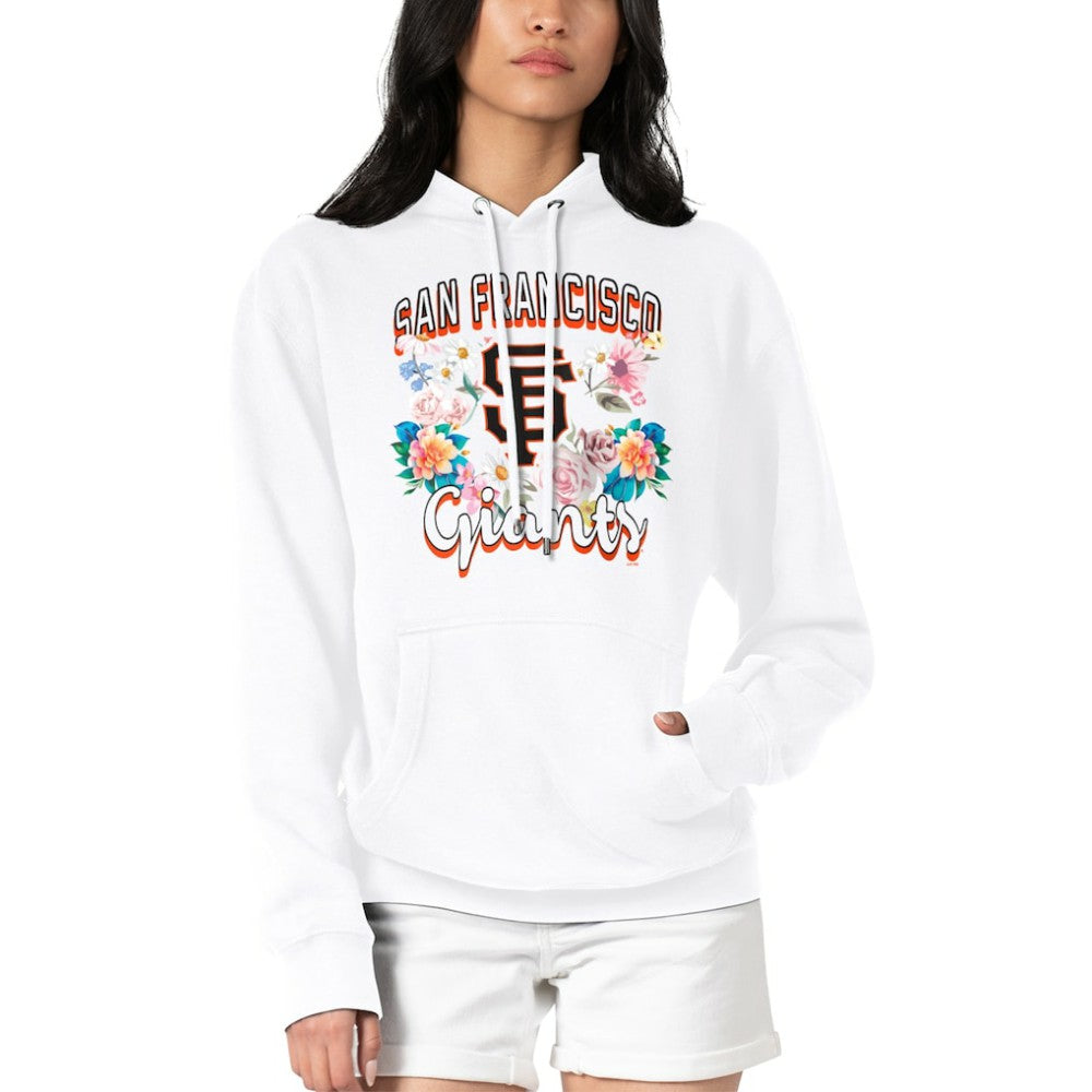 San Francisco Giants G-III 4Her by Carl Banks Women's Flowers Graphic Pullover Hoodie Clearance