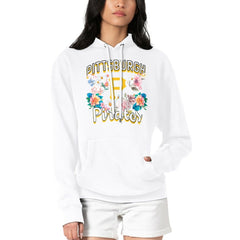 Pittsburgh Pirates G-III 4Her by Carl Banks Women's Flowers Graphic Pullover Hoodie Clearance