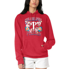 Philadelphia Phillies G-III 4Her by Carl Banks Women's Flowers Graphic Pullover Hoodie Lifestyle