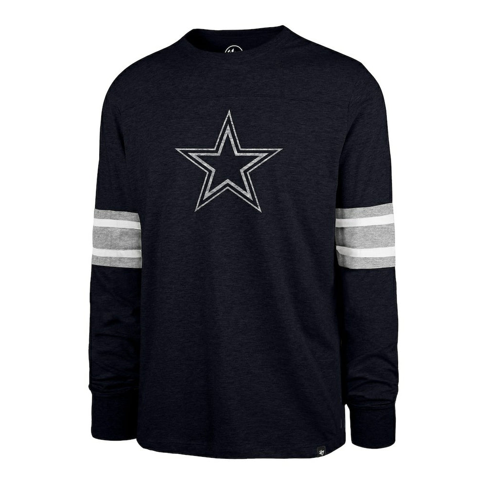 Dallas Cowboys '47 Premier Brex Long Sleeve T-Shirt Navy - 47 brand