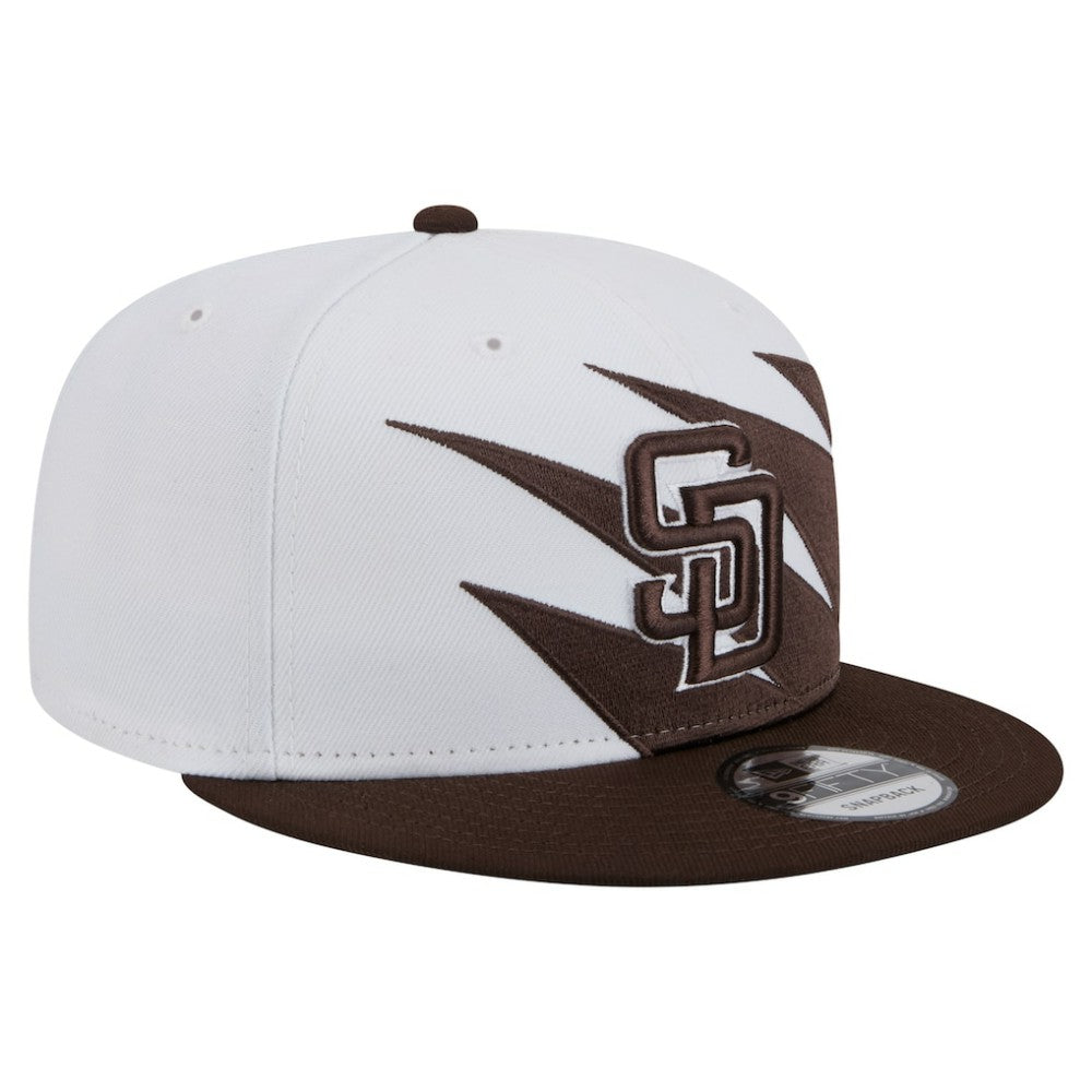 San Diego Padres New Era Jagged 9FIFTY Snapback Hat Clearance