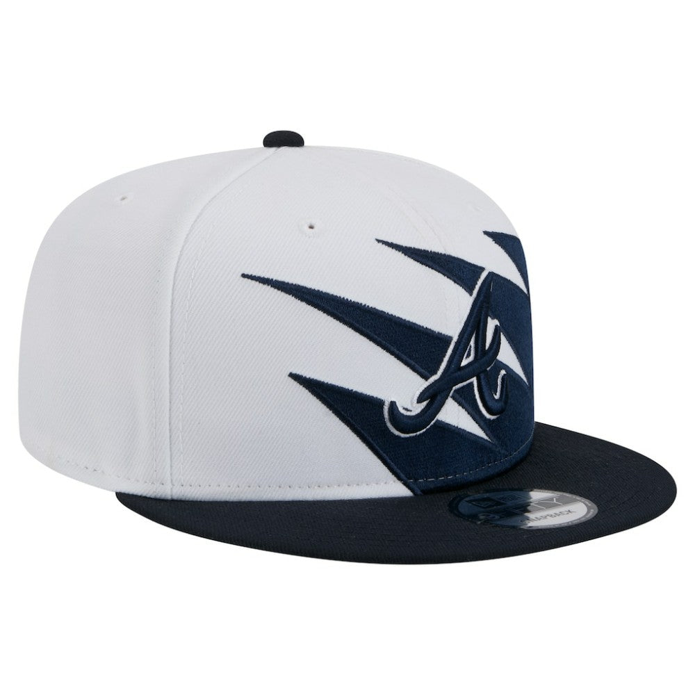 Atlanta Braves New Era Jagged 9FIFTY Snapback Hat Sale