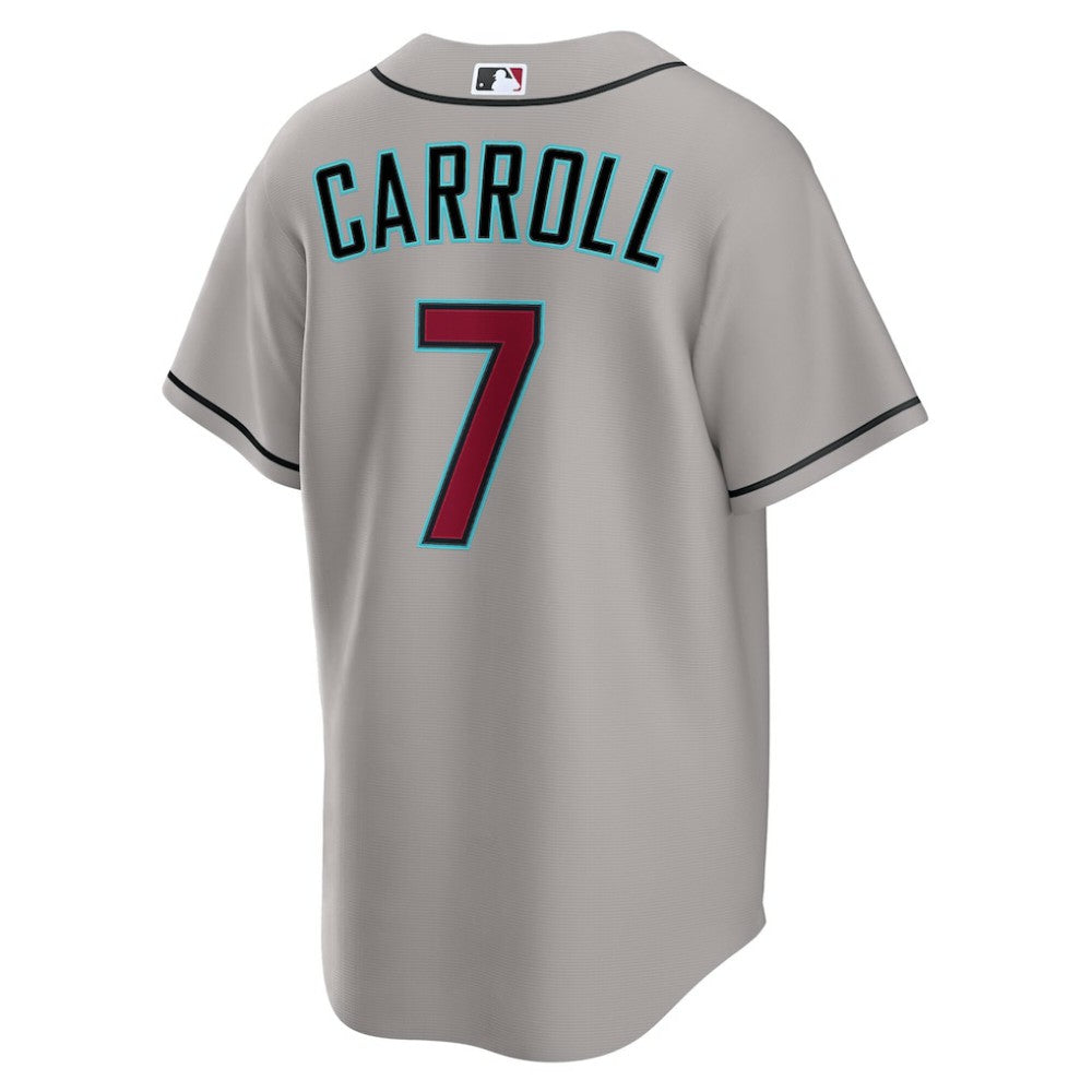 Corbin Carroll Arizona Diamondbacks Nike Road Replica Jersey - Gray | MLB Jerseys