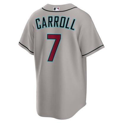 Corbin Carroll Arizona Diamondbacks Nike Road Replica Jersey - Gray | MLB Jerseys