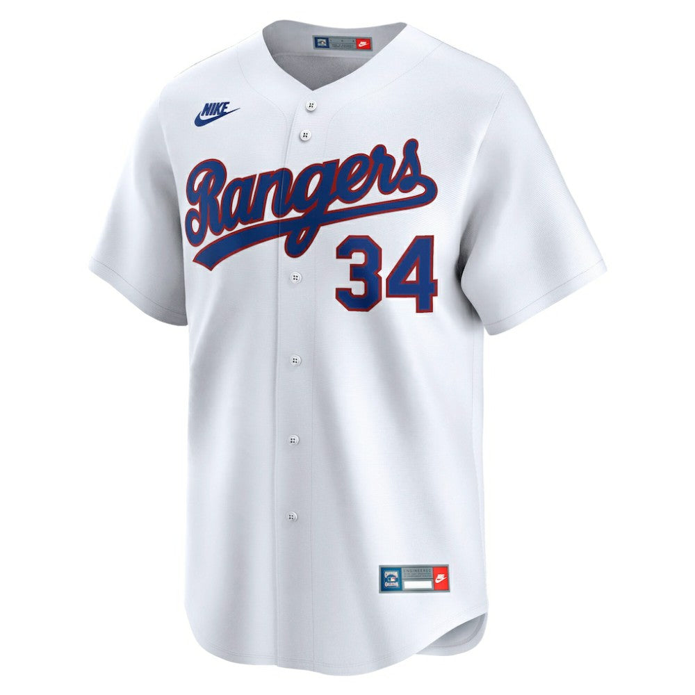 Nolan Ryan Texas Rangers Nike Throwback Cooperstown Collection Limited Jersey On Sale