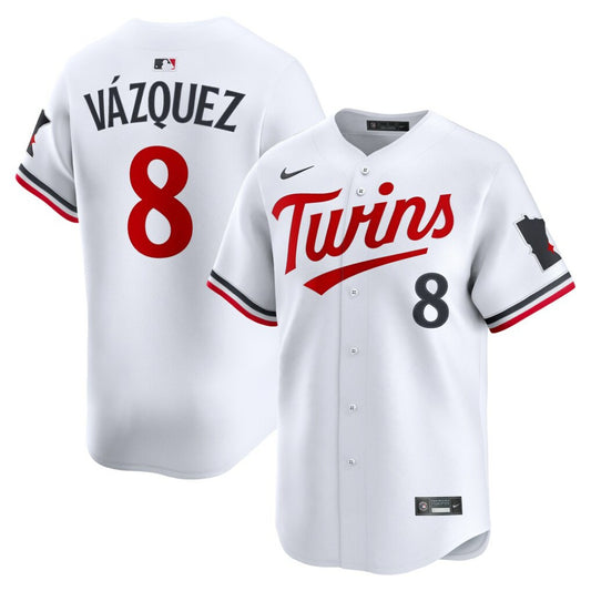 Christian Vázquez Minnesota Twins Nike Home Limited Jersey - White | MLB Jerseys