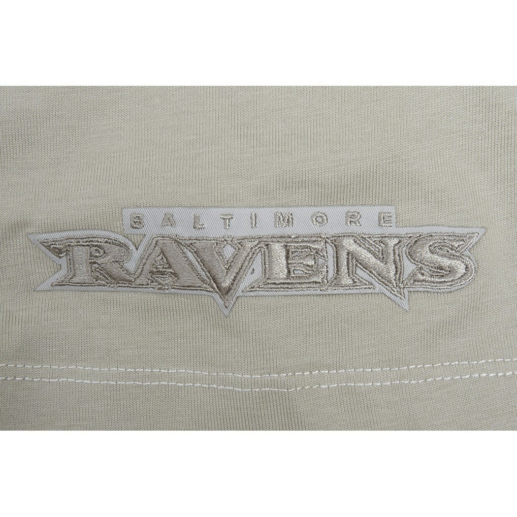 Baltimore Ravens Pro Standard Drop Shoulder T-Shirt Tan - NFL