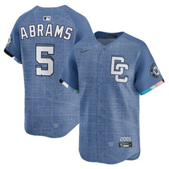 CJ Abrams Washington Nationals Nike 2025 City Connect Limited Jersey Clearance
