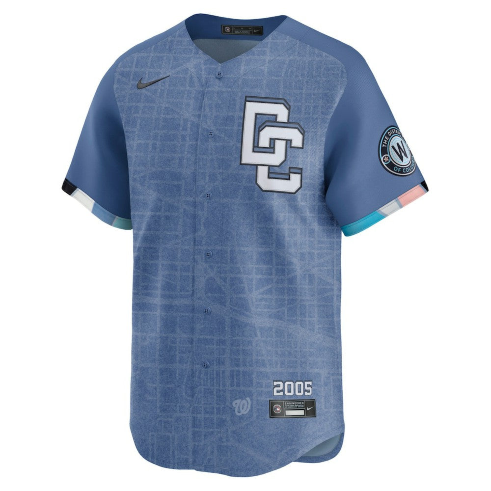 CJ Abrams Washington Nationals Nike 2025 City Connect Limited Jersey Clearance