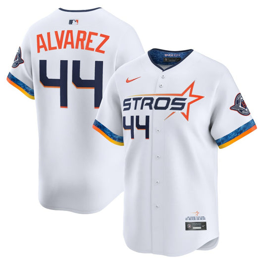 Yordan Alvarez Houston Astros Nike 2025 City Connect Limited Player Jersey - White | MLB Jerseys
