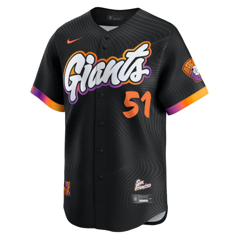 Jung Hoo Lee San Francisco Giants Nike 2025 City Connect Limited Jersey - Black | MLB Jerseys