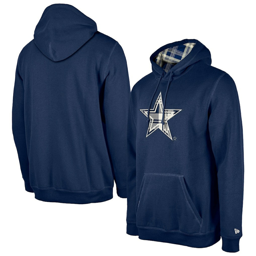 Dallas Cowboys New Era Current Pullover Hoodie Navy - NFL