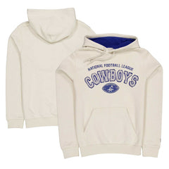 Dallas Cowboys New Era Historic Pullover Hoodie Cream - NFL