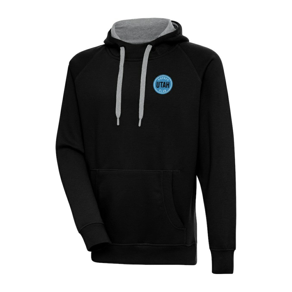 Utah Mammoth - Antigua Victory Pullover Hoodie Black