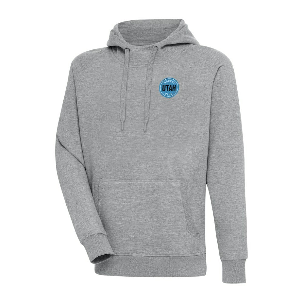Utah Mammoth - Antigua Victory Pullover Hoodie Heather Gray