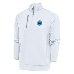 Utah Mammoth - Antigua Generation Quarter-Zip Pullover Top White
