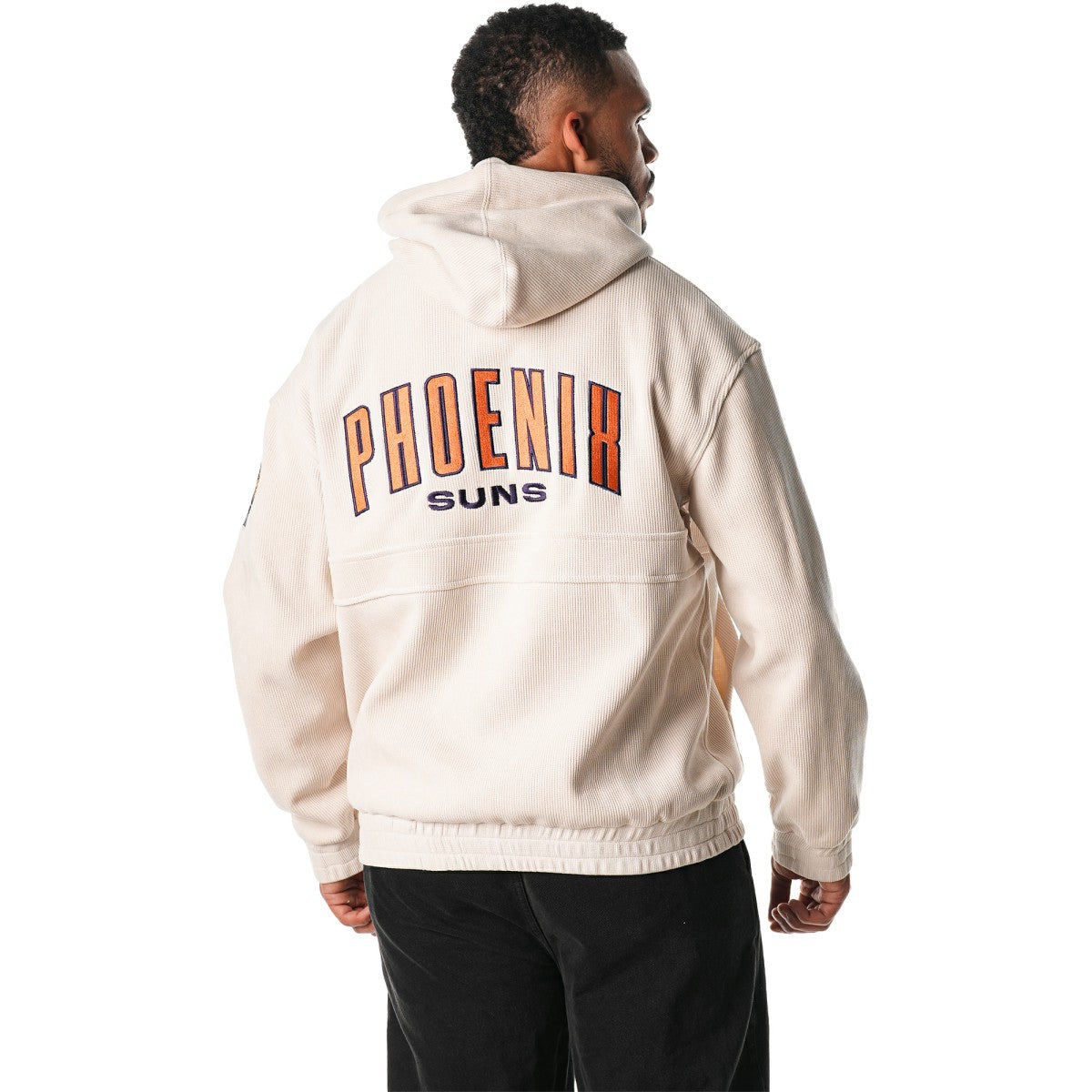 NBA - Phoenix Suns The Wild Collective Unisex Corduroy Tri-Blend Pullover Hoodie - Cream