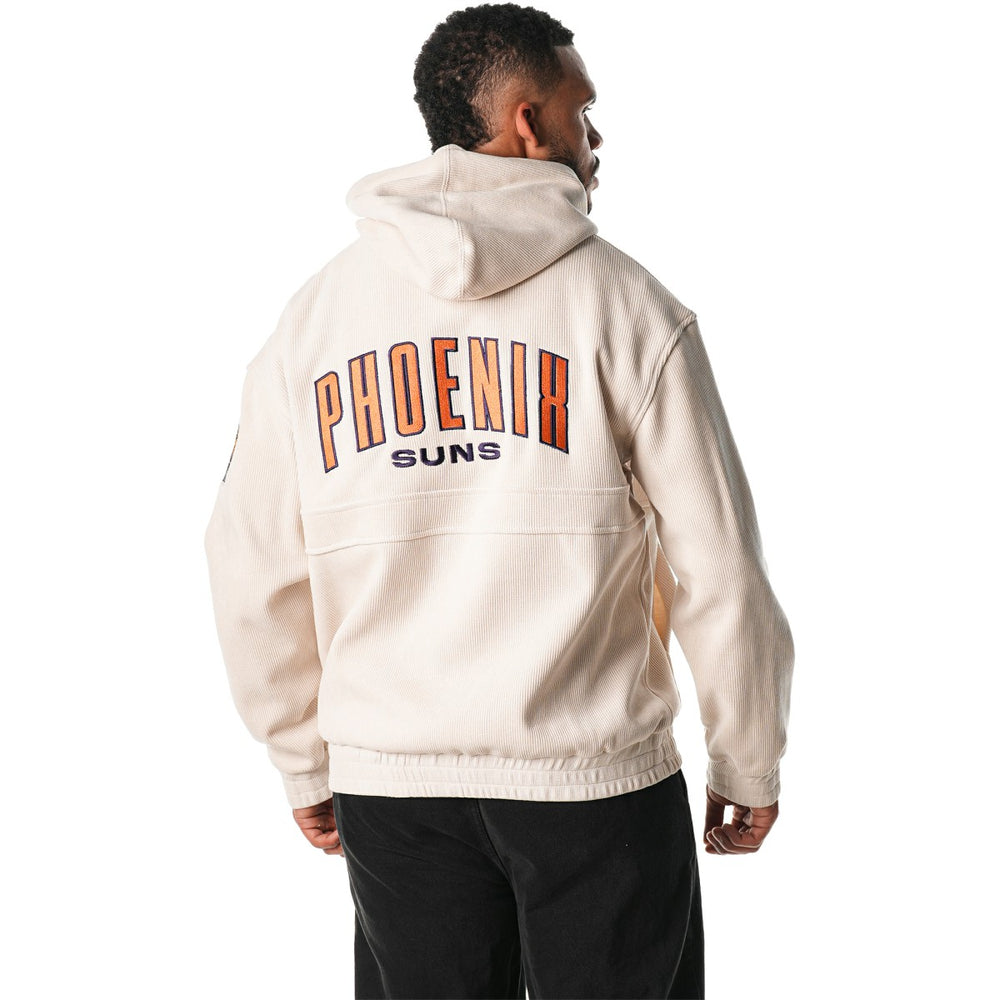 NBA - Phoenix Suns The Wild Collective Unisex Corduroy Tri-Blend Pullover Hoodie - Cream