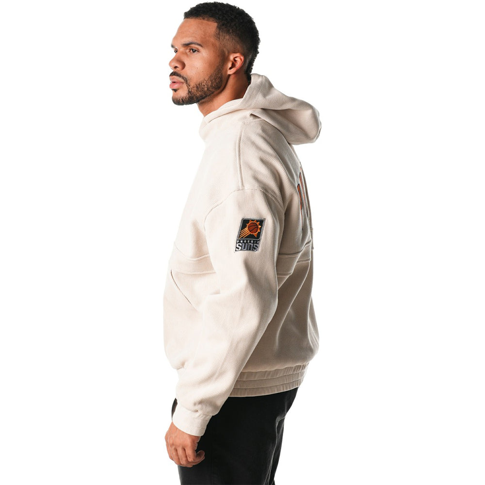 NBA - Phoenix Suns The Wild Collective Unisex Corduroy Tri-Blend Pullover Hoodie - Cream