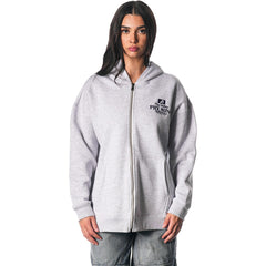 NBA - Phoenix Suns The Wild Collective Unisex Full-Zip Floral Hoodie - Heather Gray
