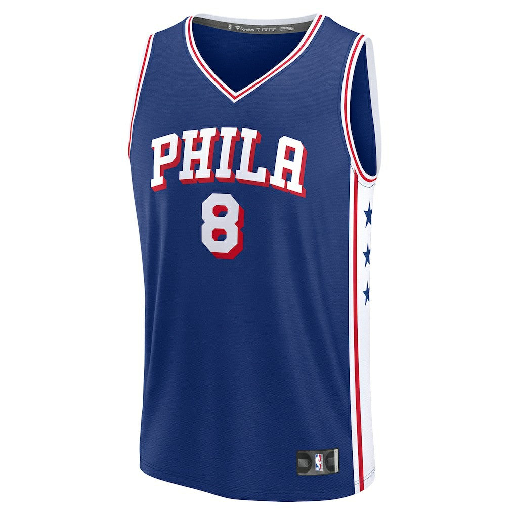 Fanatics - Paul George Philadelphia 76ers Fast Break Replica Player Jersey - Icon Edition - Royal