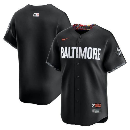 Baltimore Orioles Nike City Connect Limited Jersey - Black | MLB Jerseys