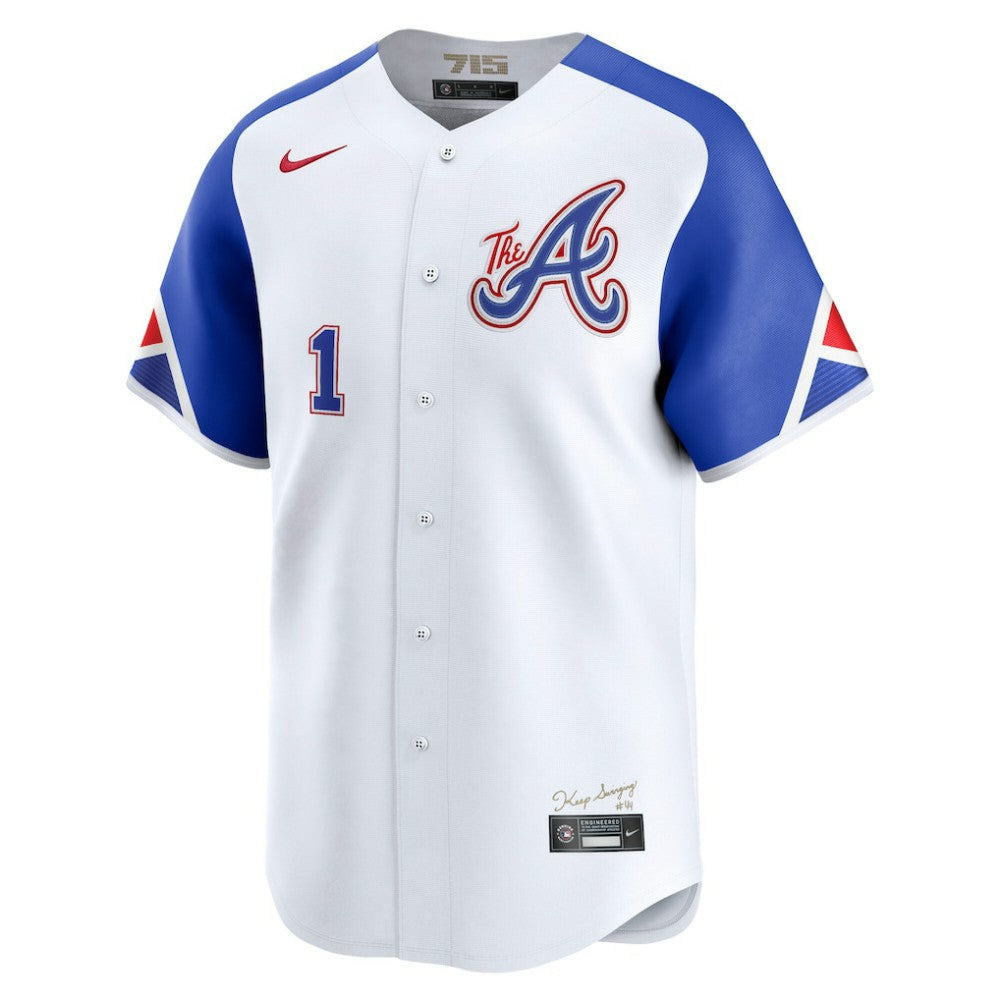 Ozzie Albies Atlanta Braves Nike City Connect Limited Jersey Online