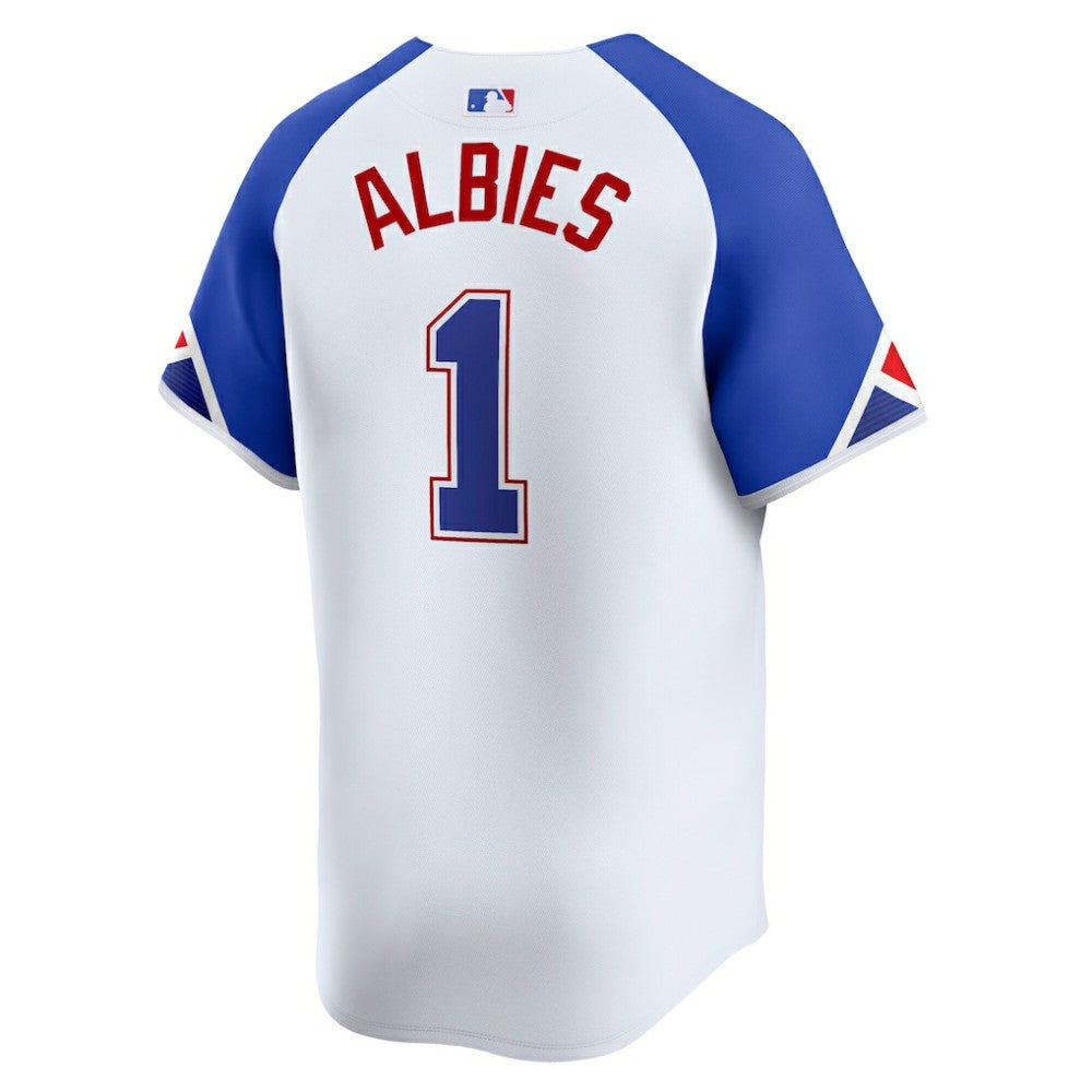 Ozzie Albies Atlanta Braves Nike City Connect Limited Jersey Online