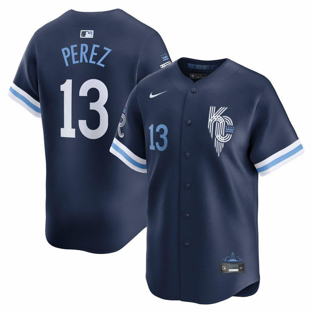 Salvador Perez Kansas City Royals Nike City Connect Limited Jersey Sale