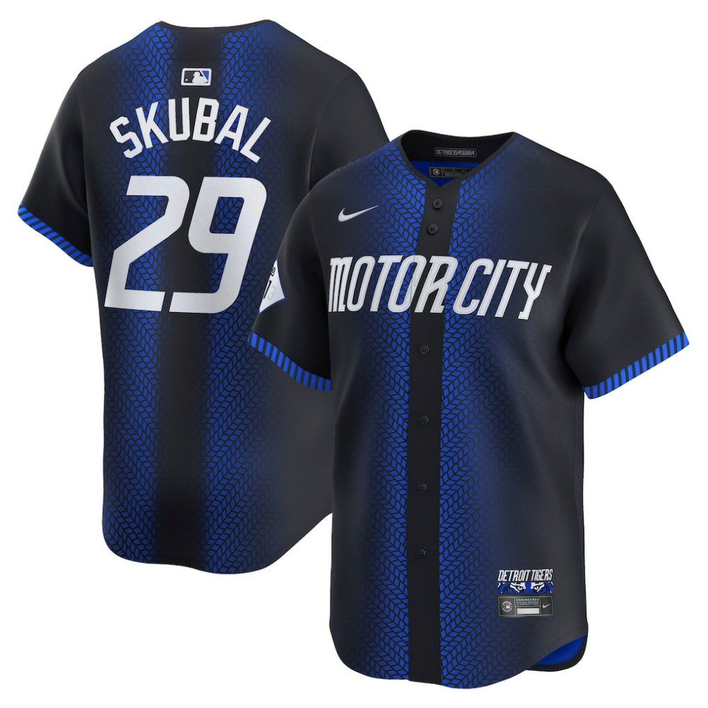 Tarik Skubal Detroit Tigers Nike City Connect Limited Jersey Lifestyle