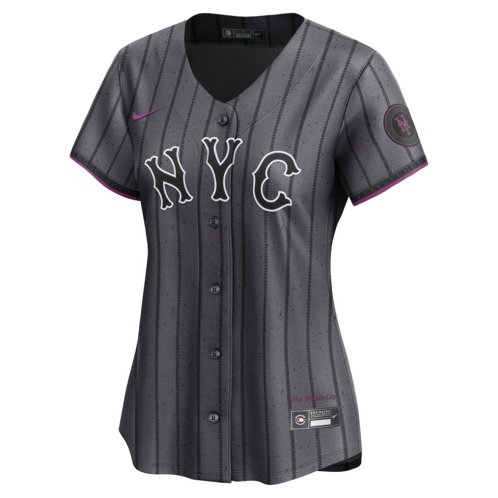 New York Mets Nike Women's City Connect Limited Jersey Near Me