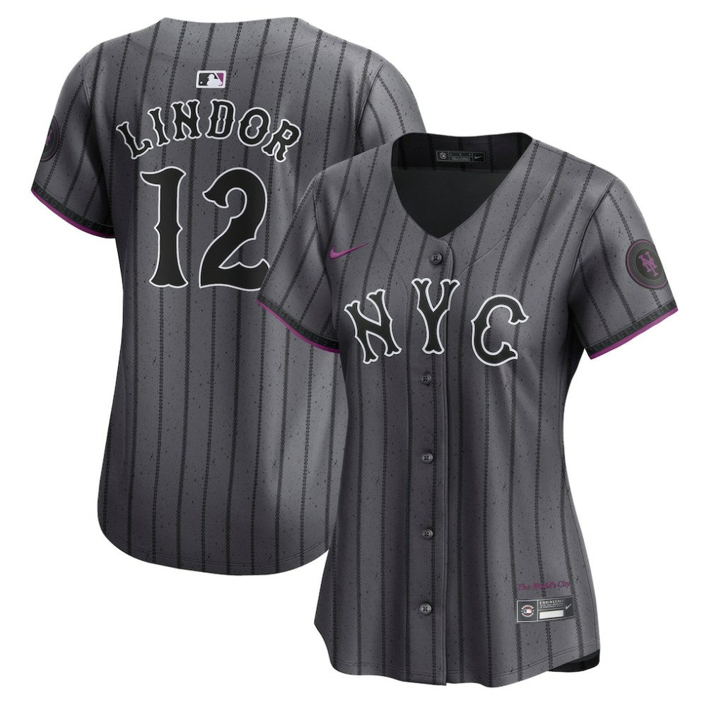 Francisco Lindor New York Mets Nike Women's City Connect Limited Jersey Online