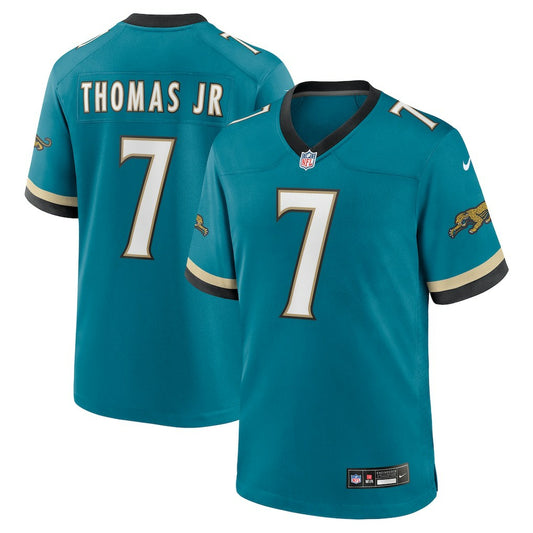 Brian Thomas Jr. Jacksonville Jaguars Alternate Game Jersey - Teal | NFL Jerseys