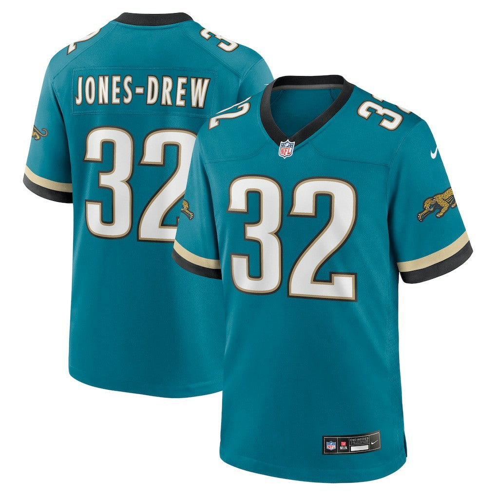Maurice Jones-Drew Jacksonville Jaguars Retired Player Alternate Game Jersey Teal - Nike