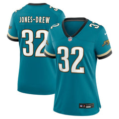 Maurice Jones-Drew Jacksonville Jaguars Women's Prowler Throwback Retired Player Game Jersey Teal - Nike