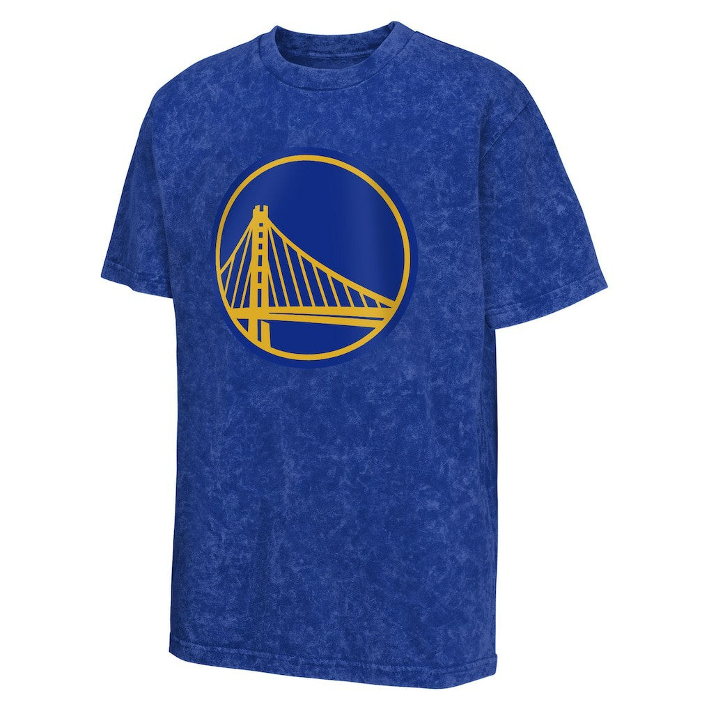 NBA - Golden State Warriors Youth Rugged Defense T-Shirt - Royal