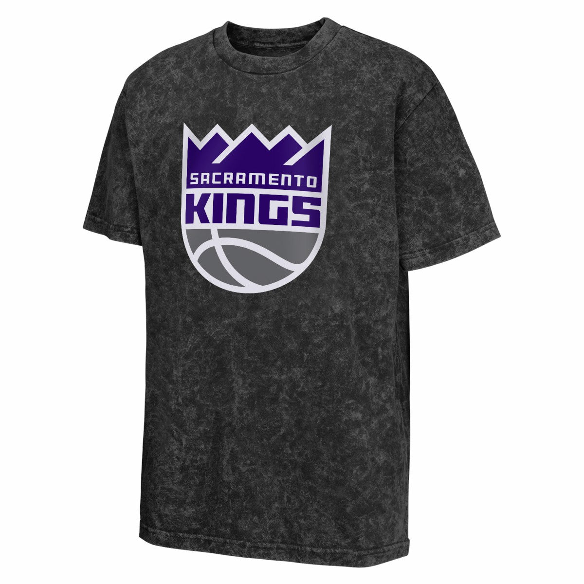 NBA - Sacramento Kings Youth Rugged Defense T-Shirt - Black