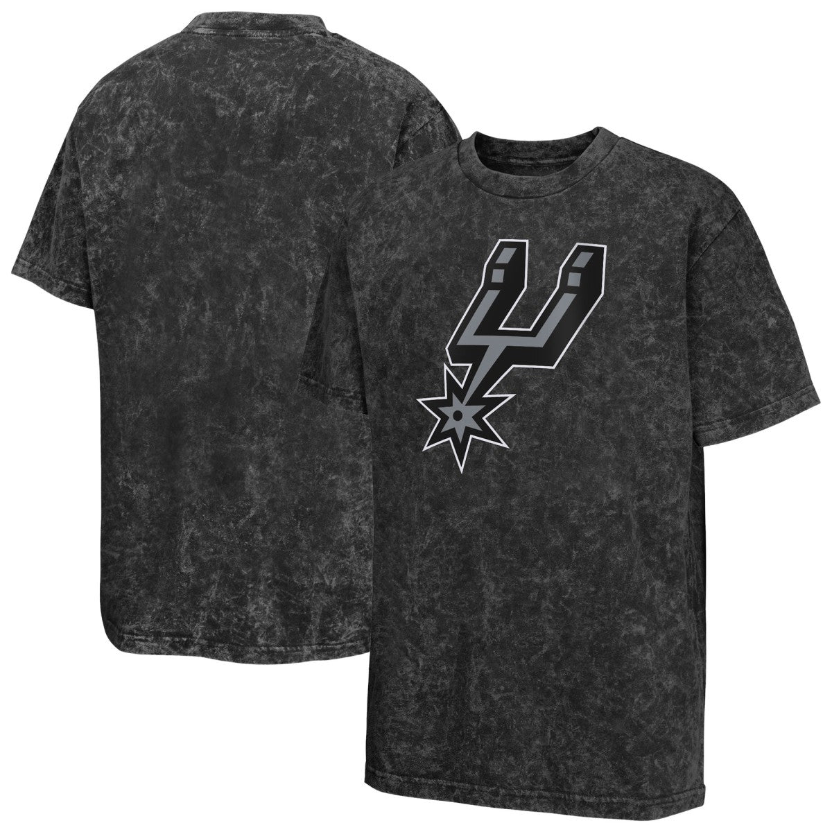 NBA - San Antonio Spurs Youth Rugged Defense T-Shirt - Black
