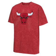 NBA - Chicago Bulls Youth Rugged Defense T-Shirt - Red