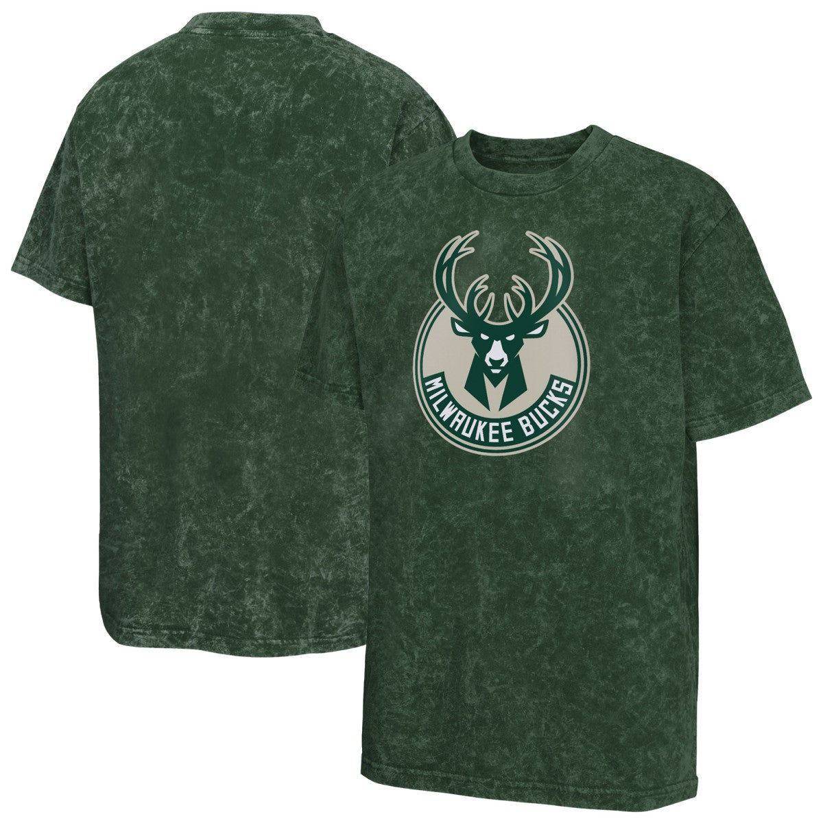 NBA - Milwaukee Bucks Youth Rugged Defense T-Shirt - Green