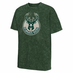 NBA - Milwaukee Bucks Youth Rugged Defense T-Shirt - Green