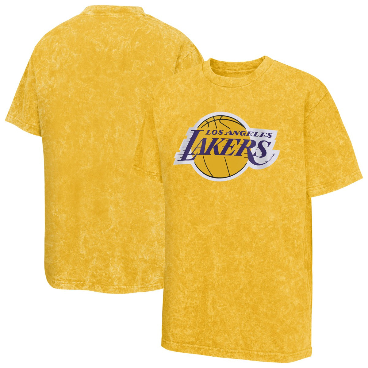 NBA - Los Angeles Lakers Youth Rugged Defense T-Shirt - Gold