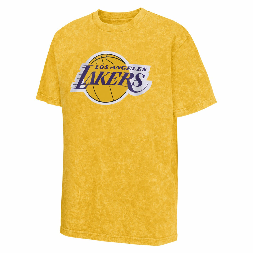 NBA - Los Angeles Lakers Youth Rugged Defense T-Shirt - Gold