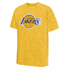 NBA - Los Angeles Lakers Youth Rugged Defense T-Shirt - Gold