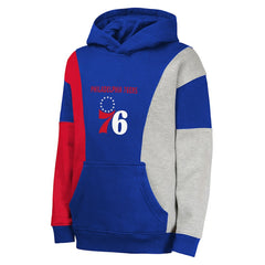 NBA - Philadelphia 76ers Youth Ace In the Hole Pullover Hoodie - Blue