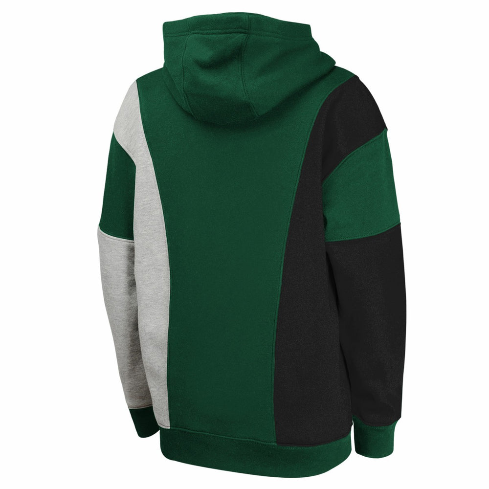 NBA - Milwaukee Bucks Youth Ace In the Hole Pullover Hoodie - Hunter Green