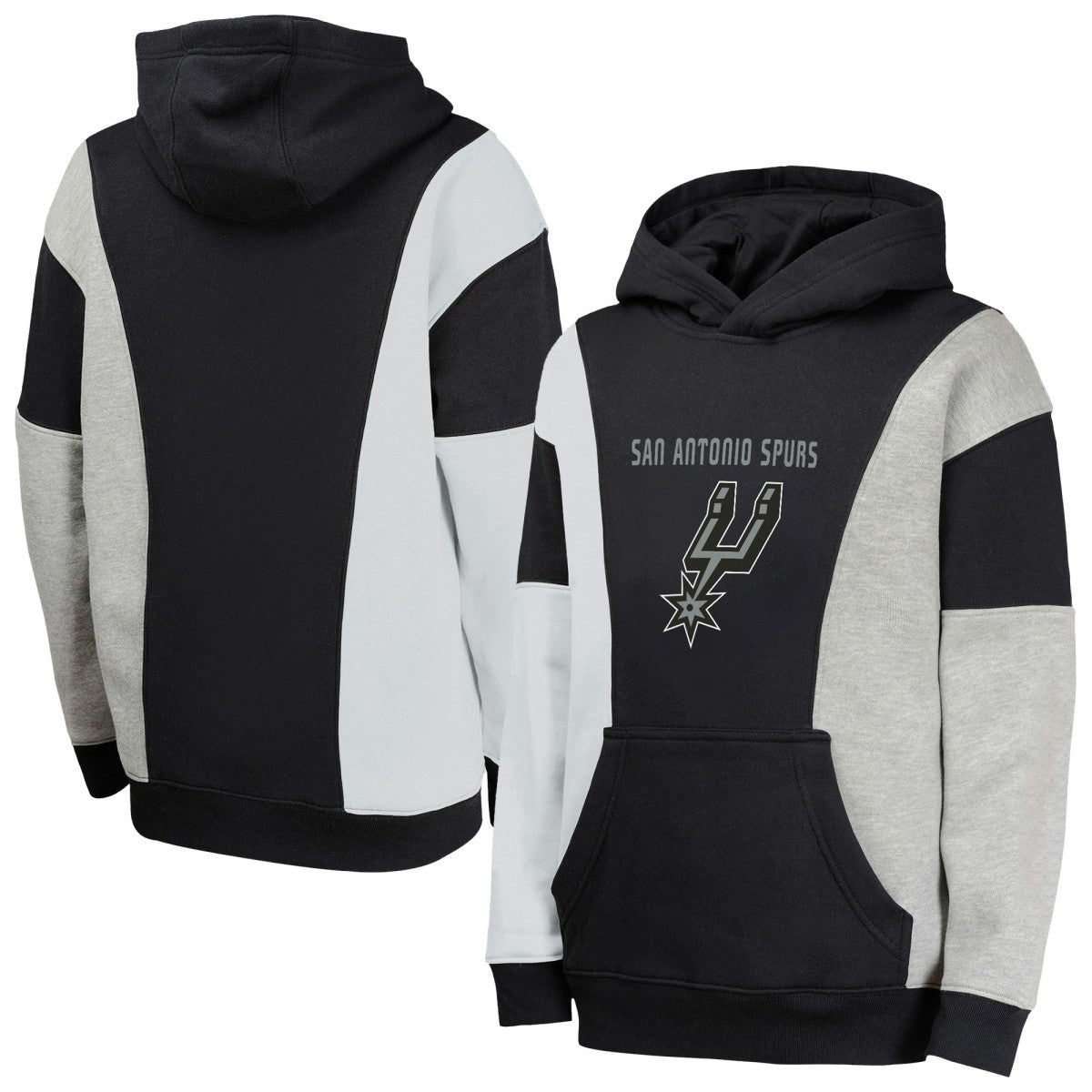 NBA - San Antonio Spurs Youth Ace In the Hole Pullover Hoodie - Black