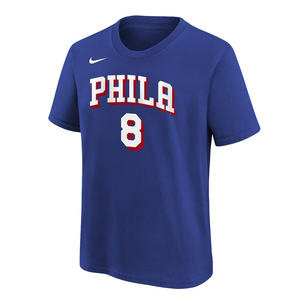 Nike - Paul George Philadelphia 76ers Youth Icon Name & Number T-Shirt - Royal