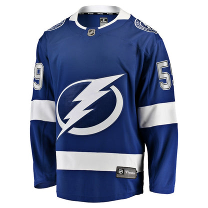 Jake Guentzel Tampa Bay Lightning Fanatics Home Premier Breakaway Player Jersey - Blue | NHL Jerseys