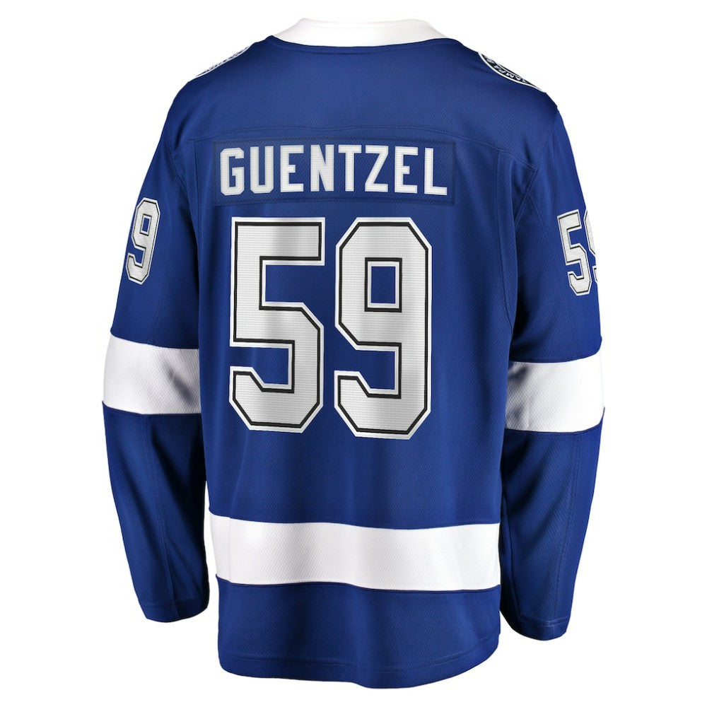 Jake Guentzel Tampa Bay Lightning Fanatics Home Premier Breakaway Player Jersey - Blue | NHL Jerseys